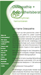 Mobile Screenshot of osteopathie-matysiak.de
